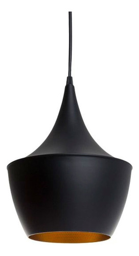 Lámpara De Colgar Deco Moderna Etheos Tom Dixon B Negra E27