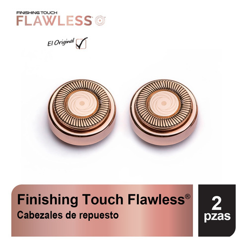 Imagen 1 de 4 de Cabezal Repuesto 2 Pack Depiladora Flawless Finishing Touch
