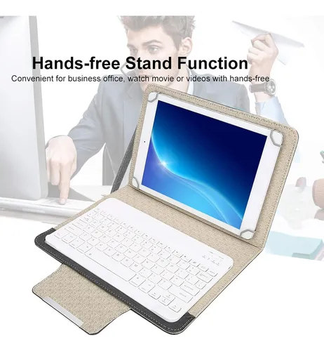 Teclado Bluetooth Inalambrico Con Funda Para Android/ios,