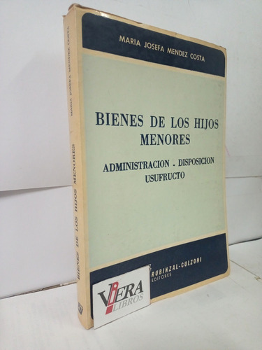 Bienes De Los Hijos Menores - Mendez Costa