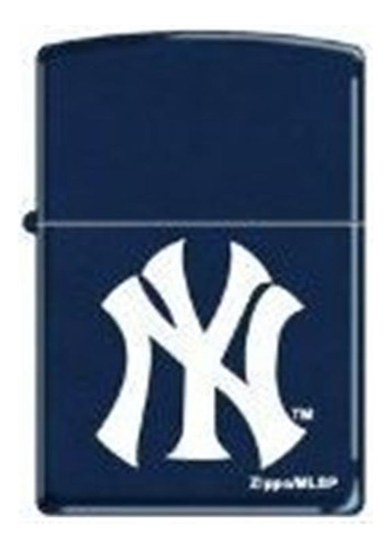 Zippo  New York Yankees  Logo Encendedor Mate Azul Marino, 8