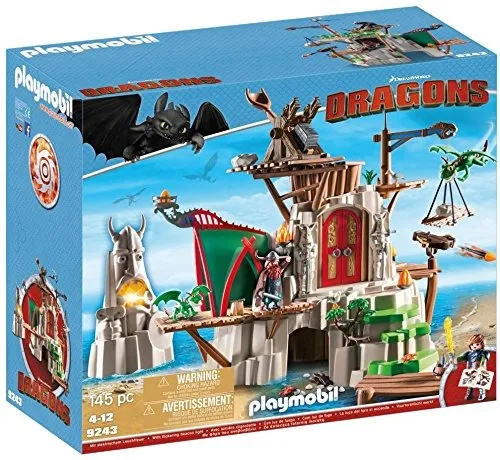 Playmobil 9243 Fortaleza Dragones Isla De Berk Mema Chimuelo