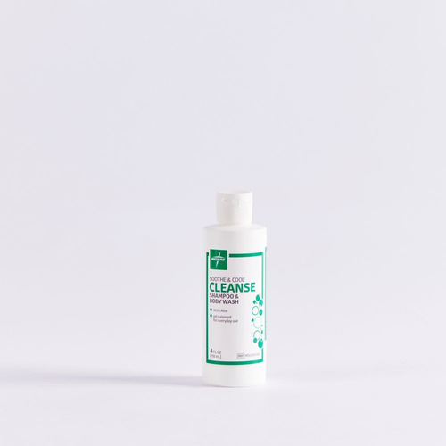 Shampoo Y Gel Corporal Con Aloe - Medline, Botella 4oz 