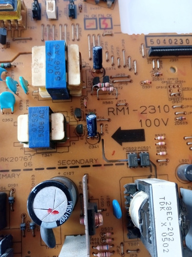 Imagen 3 de 6 de Fuente De Poder Hp Láserjet 1018 - 1022somos Tienda Física