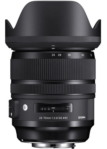Lente Sigma 24-70mm F/2.8 Dg Os Hsm Art Para Canon Ef