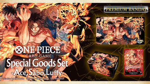 One Piece Tcg: Special Goods Set - Ace/sabo/luffy