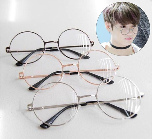 Lentes Redondos O Circulares, De Bts, Kpop, Modelo Coreano