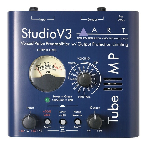 Art Tube Mp Studio V3 Preamplificador De Microfono Valvular
