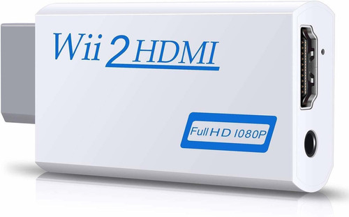 Adaptador De Convertidor Wii Hdmi, Goodeliver Wii A Hdmi 108