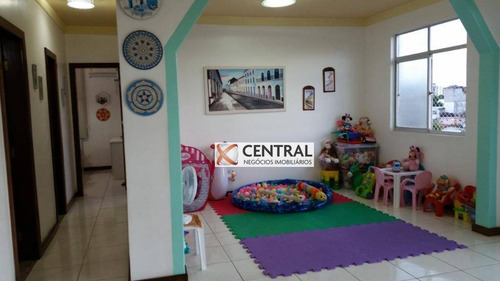 Imagem 6 de 19 de Apartamento Duplex Com 3 Dormitórios À Venda, 216 M² Por R$ 400.000,00 - Pernambués - Salvador/ba - Ad0036