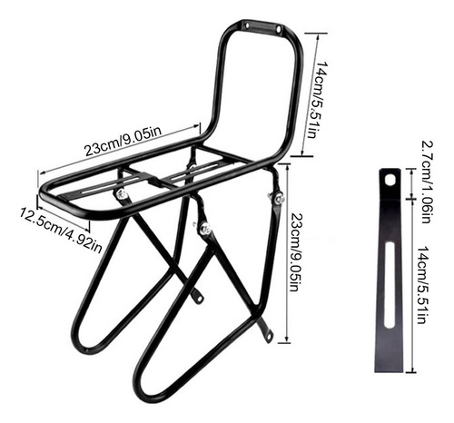 Portaequipajes Delantero Para Bicicletas Portaequipajes Dela