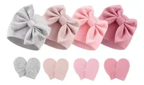 Comprar Juego De Gorros For Bebés Recién Nacidos Y Niñas, Gorro De