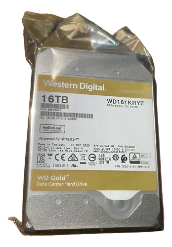 Wd Gold Wd161kryz 16tb Disco Duro Hdd