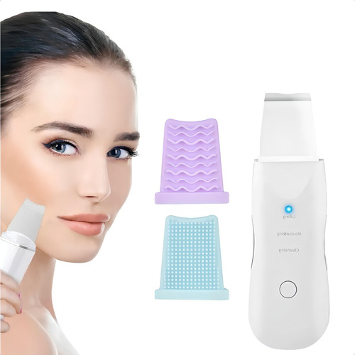 Peeling Facial Ultrasonico Lifting Limpeza Pele Portátil Usb