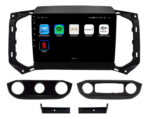 Multimidia Gm S10 17/21 9p Android Auto Carplay 64gb