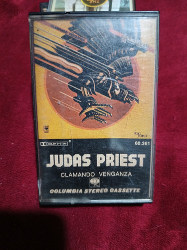 Judas Priest Clamando Venganza Cassette Heavy Metal 