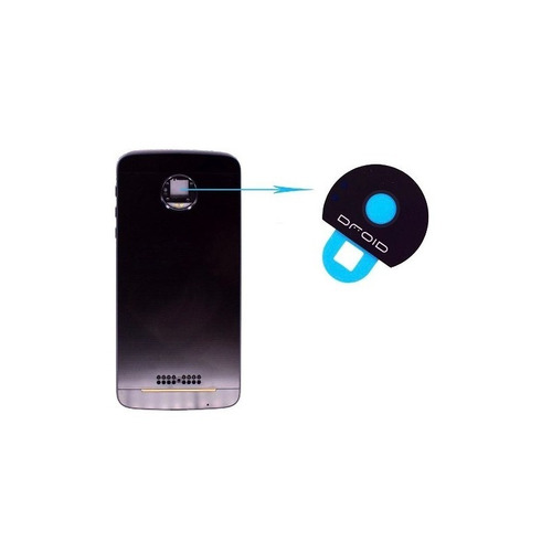 Imagen 2 de 2 de Motorola Moto Z Droid Cubierta Camara Trasera Lente Cristal