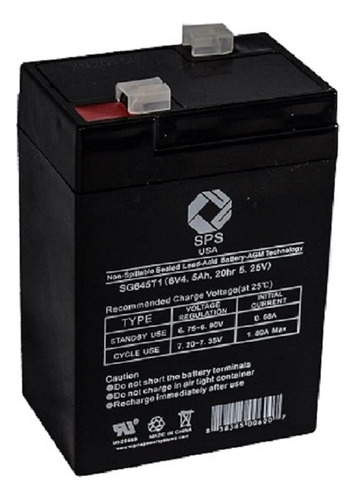 Sps Marca Panasonic Lc-r064r2p Sealed Lead Acid Bateria Agm