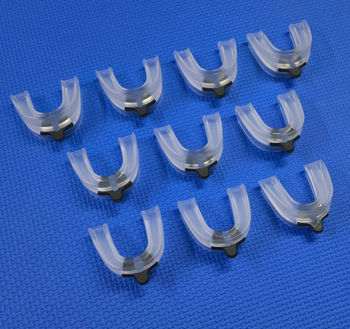 Protector Bucal Doble Zeta - Pack X 10 Unidades - Transparente Incoloro Sin Sabor