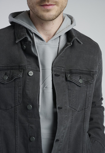 Chaqueta Reims Negro Ss2025 New Man