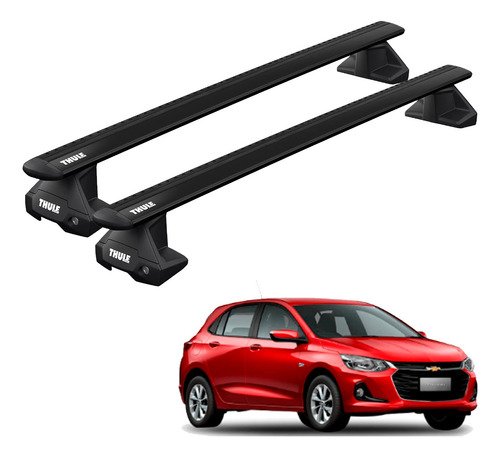 Rack Wingbar Evo Thule Preto New Onix Hatch 2020 2021 2022 