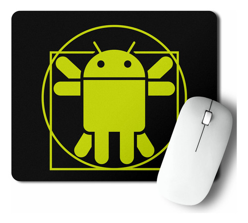 Mouse Pad Android De Vitruvio (d0680 Boleto.store)