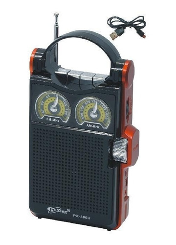 Radio Vintage Estéreo Bluetooth Fm/am Hifi Parlante Portatil