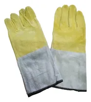 Comprar Guante De Cuero Descarne Especial Puño Largo Obra Herreria