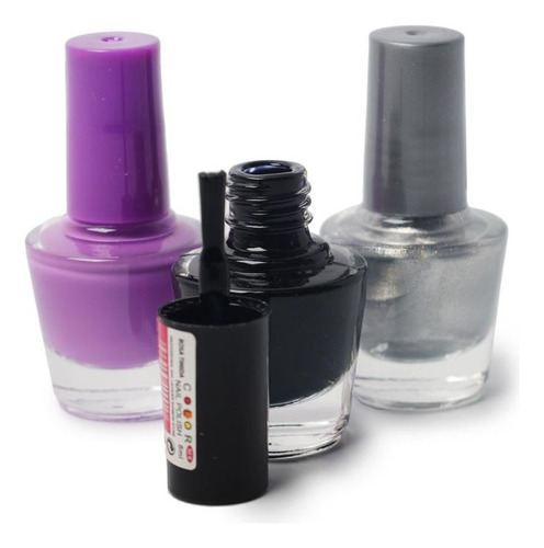 Barniz Esmalte Uñas Mediano Rosa Timida 23pz 8ml