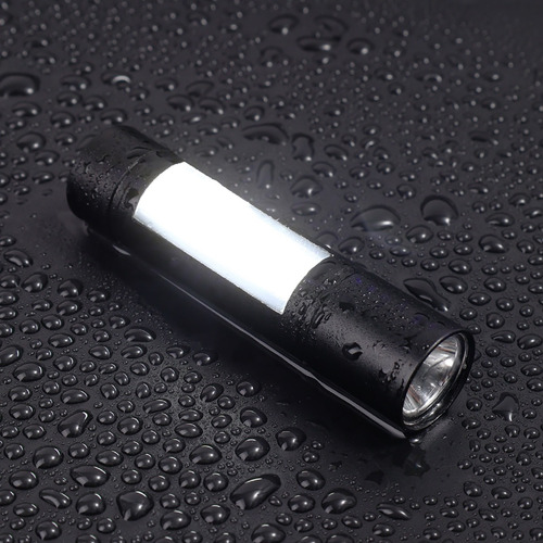 Linterna Led Recargable De Bolsillo Para Exteriores