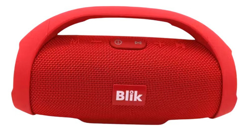 Parlante Portátil Bluetooth Blik Mini Booster Rojo