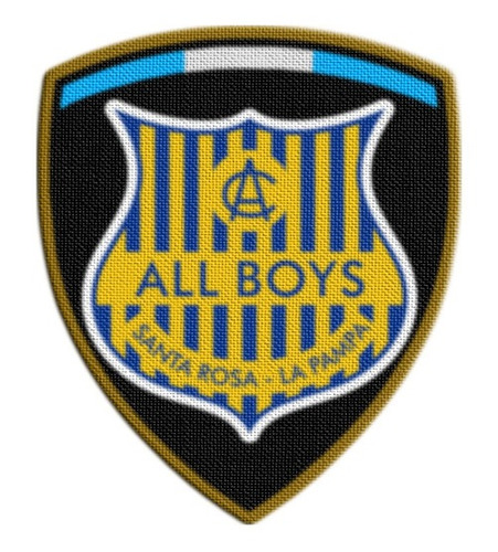 Parche Escudo Black All Boys (santa Rosa)