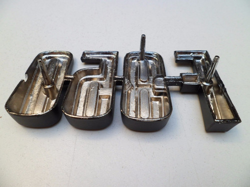 Insignia Emblema En Guardabarros F-350 Ford 74/82 Metalica