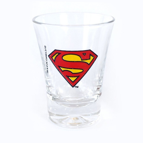 Vaso Chupito Shot Dc Comics Batman Superhero Vidrio