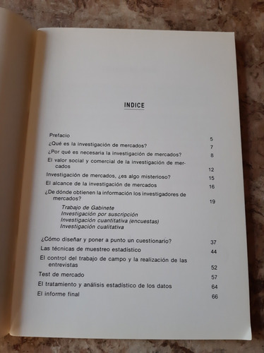Que Es La Investigación De Mercados Esomar (Usado)