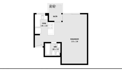 Monoambiente En Venta En La Plata