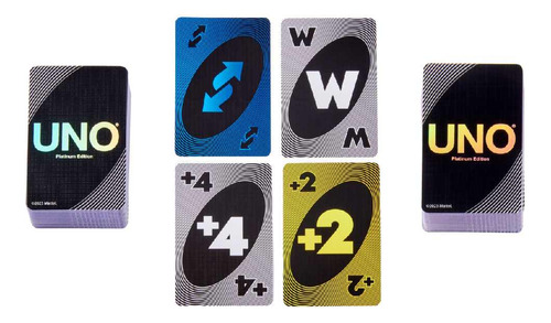 Juego De Cartas Platinum Uno
