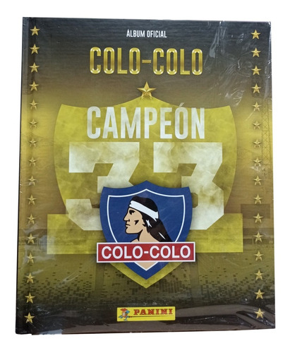 Colo-colo Campeon 33 Album Tapa Dura Panini Sellado