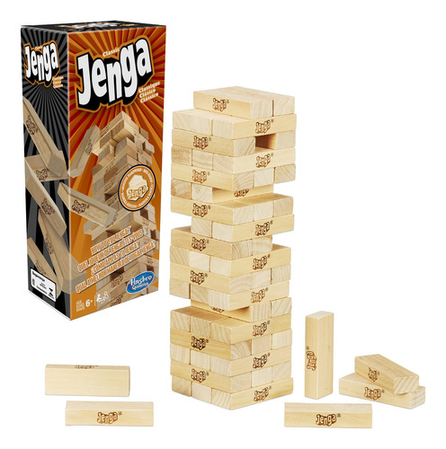 El Original Juego De Bloques De Madera Juego Jenga |
