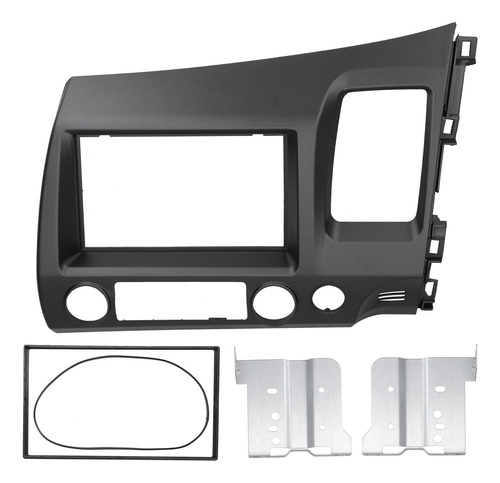 Panel De Navegación Dash Stereo Bezel, 2 Din, Radio Fascia,