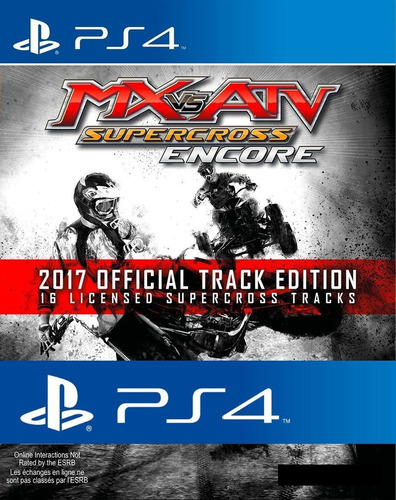 Mx Vs Atv 2017 Official Track Edition Ps4