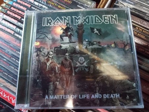 Iron Maiden A Matter Of Life And Death Cd Import Ue