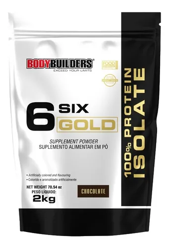 comprar 100% Whey Protein Isolate Bodybuilders - Refil 2kg Sabor Chocolate