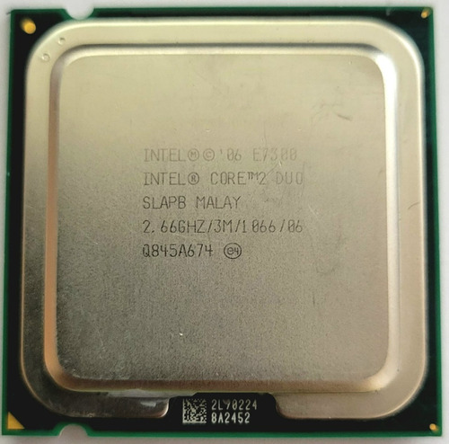 Procesador Intel Core 2 Duo E7300  Slapb 2.66ghz/3m/1066/775