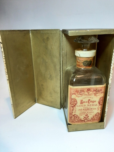 Imagen 5 de 10 de Antiguo Perfume Atkinsons Gold Medal Con Caja Vacio Ro 1574