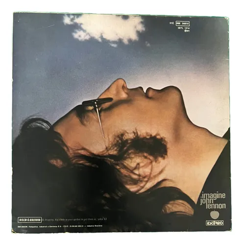 UK初回John Lennon Imagine大ポスターポストカード付完品 John Lennon Imagine In Brasil 1971 + Encarte + Foto Piano
