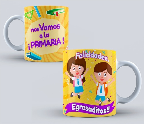 Plantillas Tazas Egresaditos Regalo Sublimar Egresados 