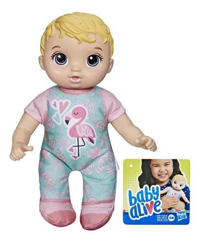 Boneca Baby Alive Bebe Carinho Loira Hasbro F3550