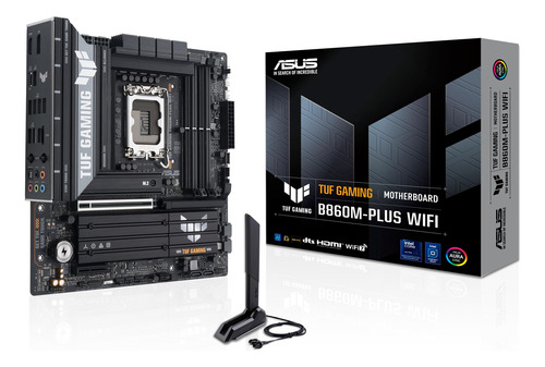 Tarjeta Madre Asus Tuf Gaming B860m-plus Wifi Micro-atx Ddr5