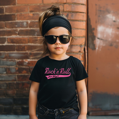 Playera Para Niñas Rockeras